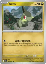 Axew · Black Bolt Pokémon card