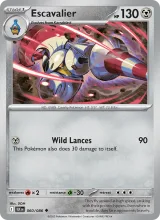 Escavalier · Black Bolt Pokémon card