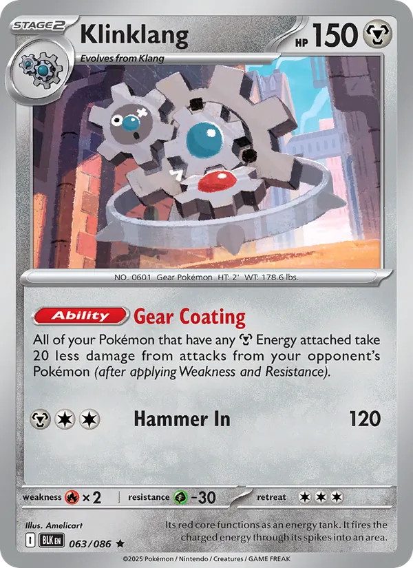 Klinklang full card art