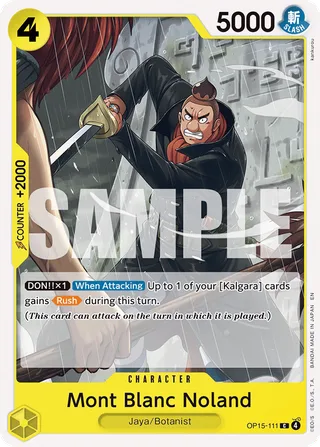 Mont Blanc Noland #OP15-111 · Adventure on Kami's Island One Piece card