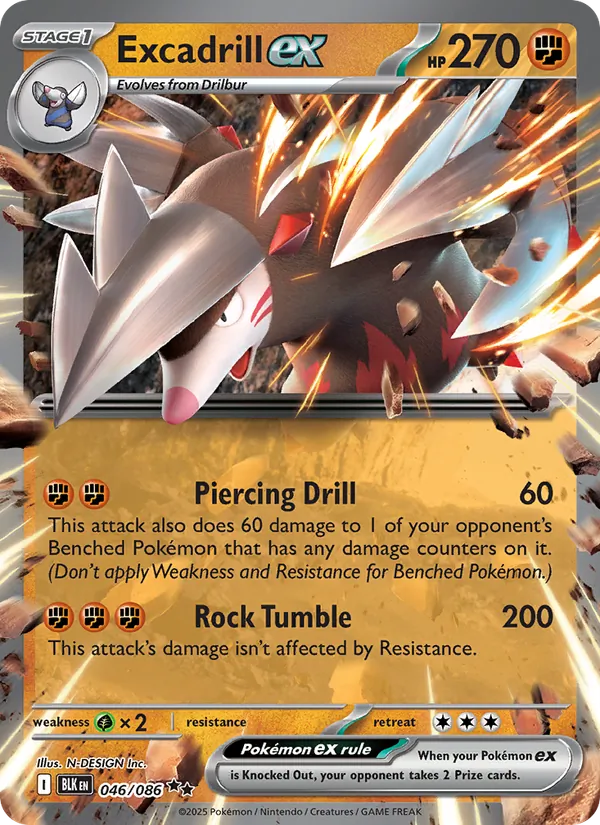 Excadrill ex full card art
