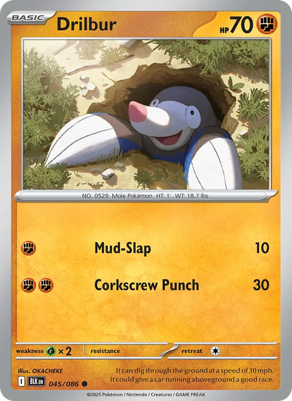Drilbur full card art