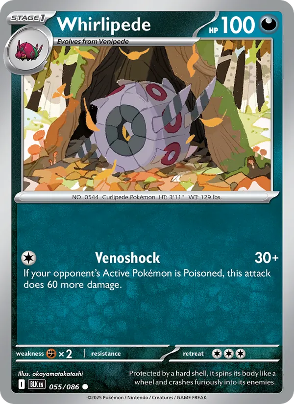 Whirlipede full card art