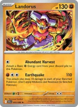 Landorus · Black Bolt Pokémon card