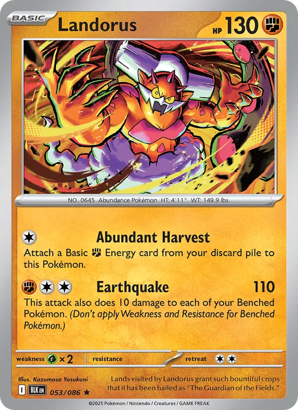 Landorus full card art
