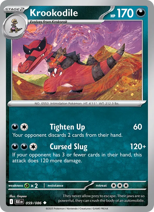 Krookodile full card art