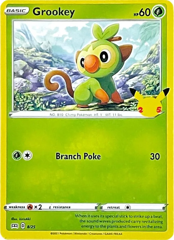 Grookey full card art