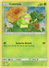 Caterpie · McDonald's Collection 2019 Pokémon card