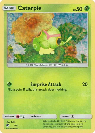 Caterpie #1 · McDonald's Collection 2019 Pokémon card