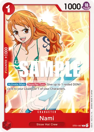 Nami #ST01-007 · Revision Pack Cards One Piece card