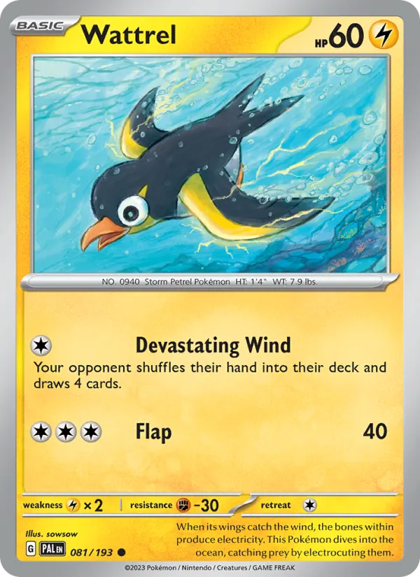 Wattrel full card art