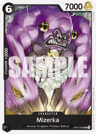 Mizerka #OP12-092 · Legacy of the Master One Piece card