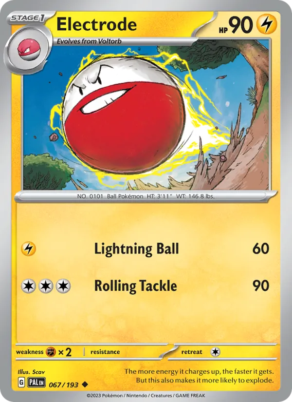 Electrode full card art