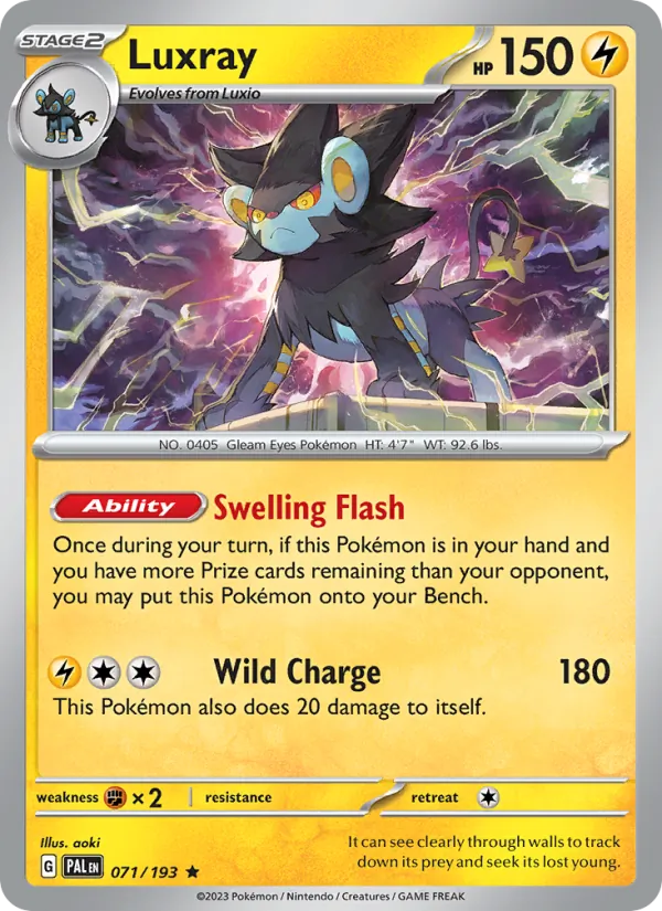 Luxray full card art