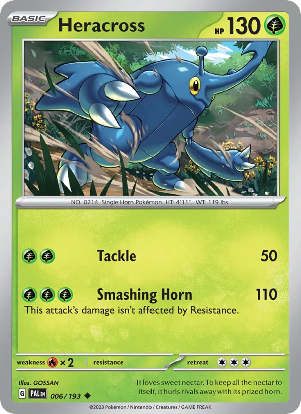 Heracross full card art