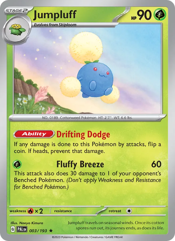 Jumpluff full card art