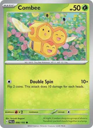 Combee #008 · Paldea Evolved Pokémon card
