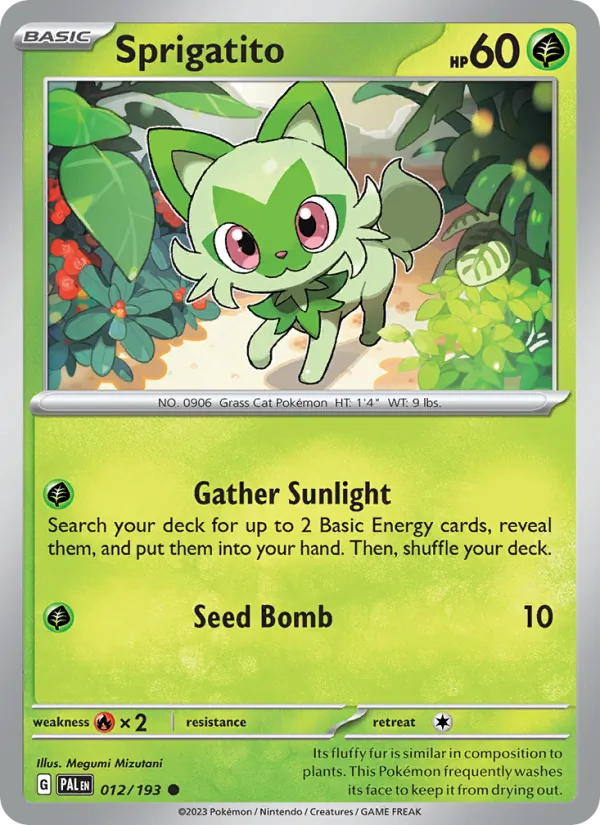 Sprigatito full card art