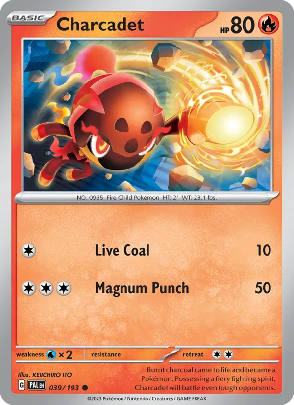 Charcadet full card art