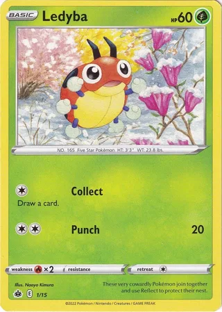 Ledyba #1 · McDonald's Collection 2022 Pokémon card