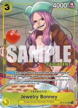 Jewelry Bonney (CS 25-26 Finalist Card Set 2) #OP10-107-cs-25-26-finalist-card-set-2 · One Piece Promotion Cards One Piece card