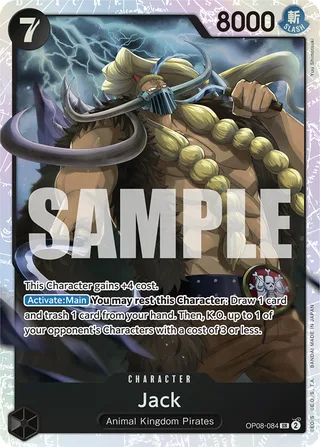 Jack #OP08-084 · Two Legends One Piece card
