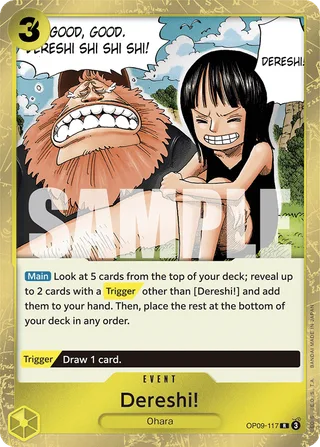 Dereshi! #OP09-117 · Emperors in the New World One Piece card