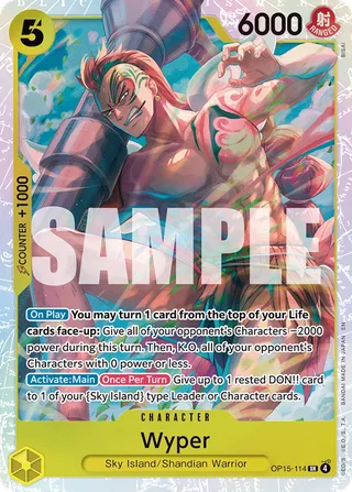 Wyper #OP15-114 · Adventure on Kami's Island One Piece card