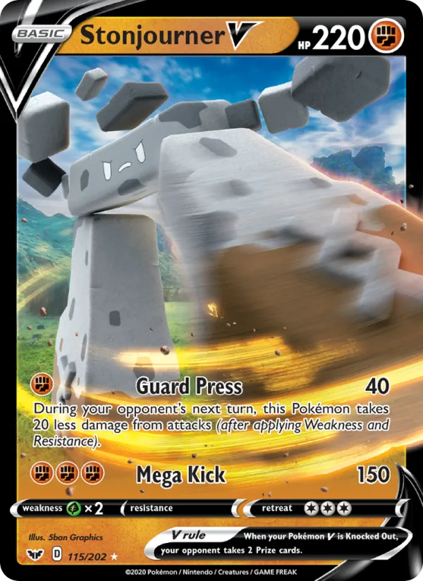 Stonjourner V full card art