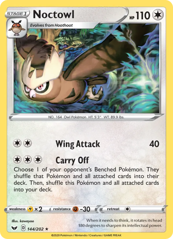 Noctowl full card art