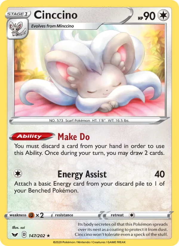Cinccino full card art