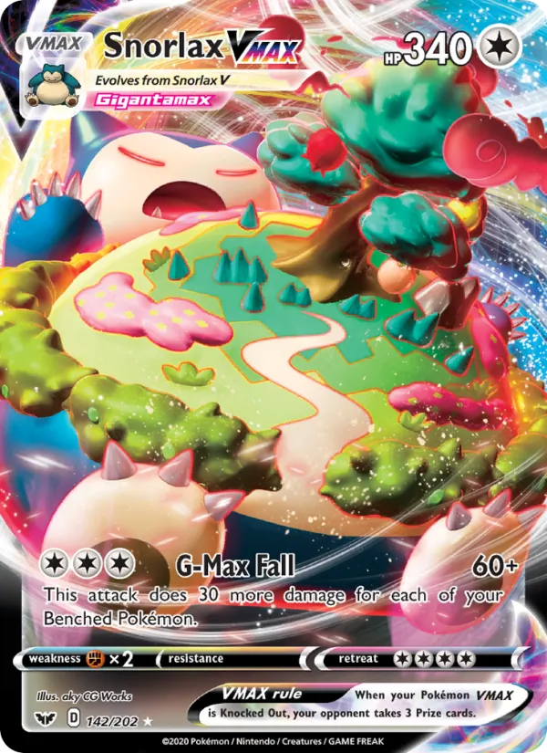 Snorlax VMAX full card art