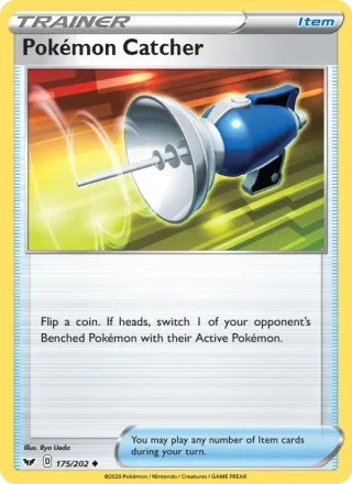 Pokémon Catcher #175 · Sword & Shield Pokémon card