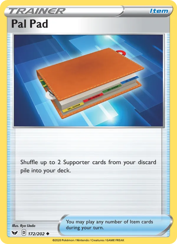 Pal Pad full card art