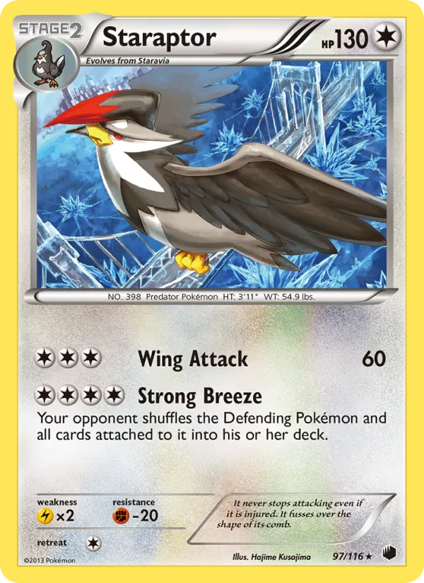 Staraptor full card art