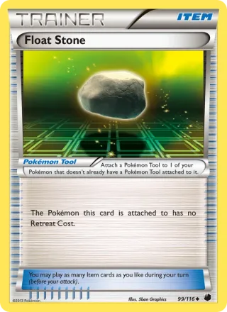 Float Stone card