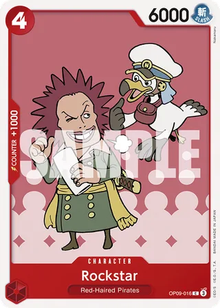 Rockstar #OP09-016 · Emperors in the New World One Piece card