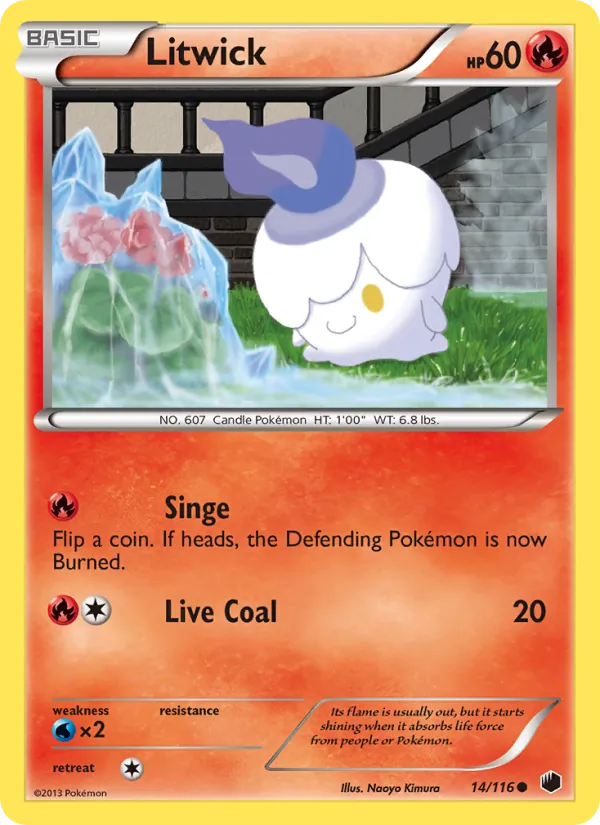 Litwick full card art