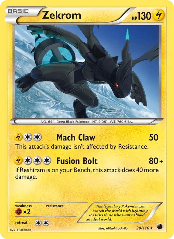 Zekrom full card art