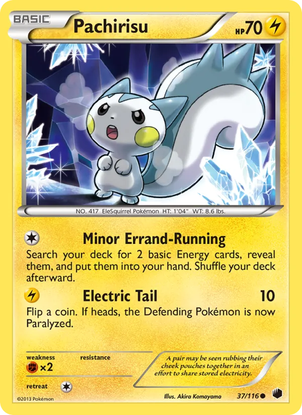 Pachirisu full card art
