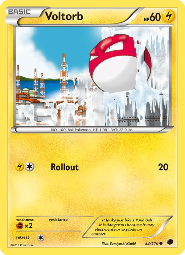 Voltorb full card art