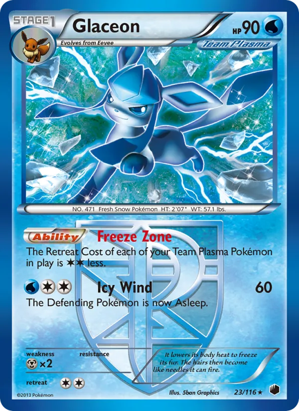 Glaceon full card art