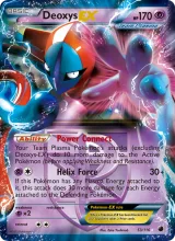Deoxys-EX · Plasma Freeze Pokémon card