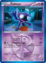 Sableye · Plasma Freeze Pokémon card