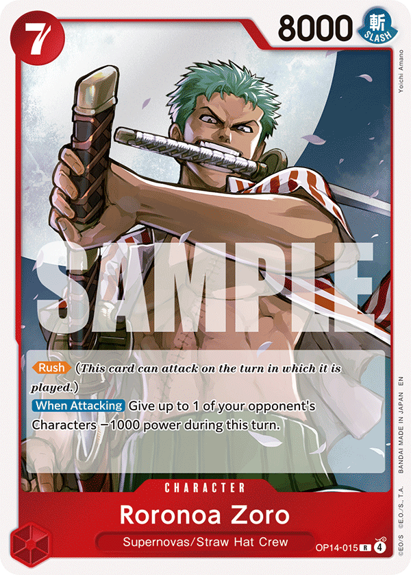 Roronoa Zoro full card art