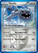Steelix · Plasma Freeze Pokémon card