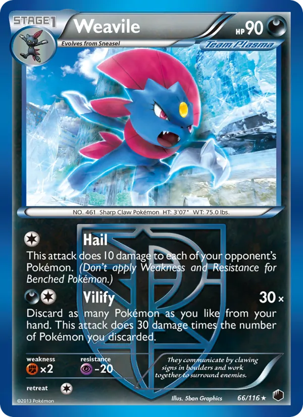 Weavile full card art