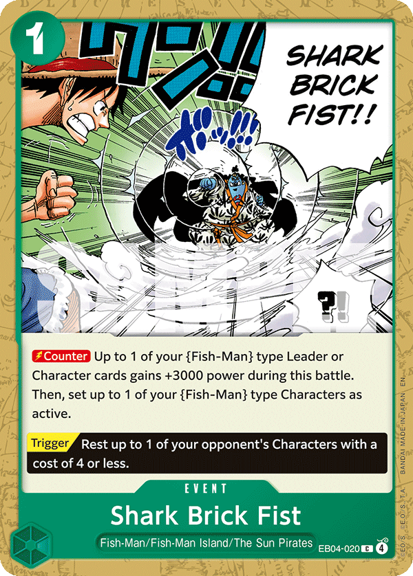 Shark Brick Fist full card art