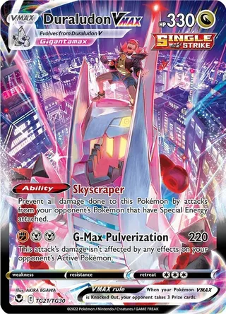 Duraludon VMAX #TG21 · Silver Tempest Trainer Gallery Pokémon card