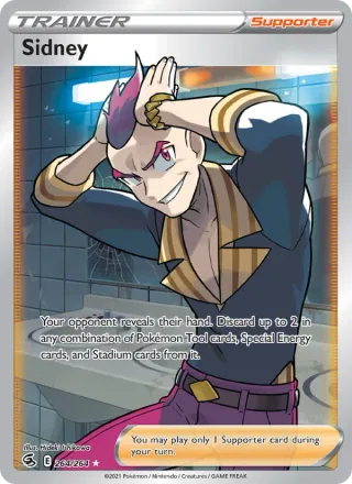 Sidney #264 · Fusion Strike Pokémon card
